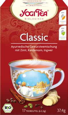 YOGI TEA Classic Bio Filterbeutel 17X2.2 g Filterbeutel