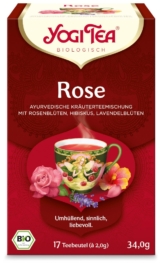 YOGI TEA Rose Bio Filterbeutel 17X2.0 g Filterbeutel