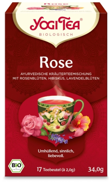 YOGI TEA Rose Bio Filterbeutel 17X2.0 g Filterbeutel