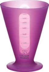 Colourworks Messbecher Brights 400 ml Silikon Lila