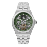 INGERSOLL Automatikuhr The Broadway Dual Time silber onesize Herren Skelettiertes Zifferblatt 43 I12905