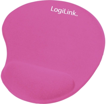 Logilink Mauspad Silcon Wrist pink