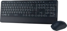 Logilink Tastatur Maus Kombination Funk 2.4 GHz schwarz