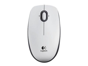 Logitech USB Mouse B100 white