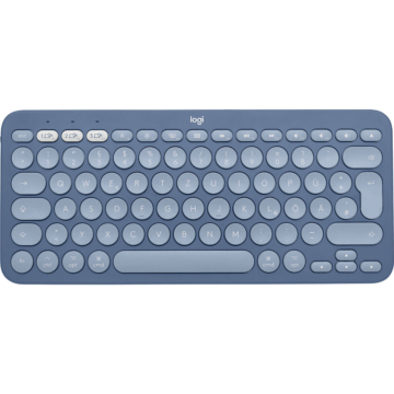 Tastatur Logitech K380 Blau Qwerty Spanisch QWERTZ