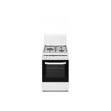 Gasherdplatte Vitrokitchen CB5535BBE   BUT Weiß Gemischt (50 x 55 cm)