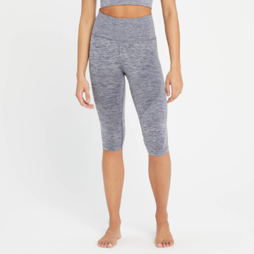 MP Damen Composure Nahtlose Capri Leggings — Galaxy Blau - XS