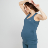 MP Power Schwangerschaftsoberteil für Damen - Graublau - XS