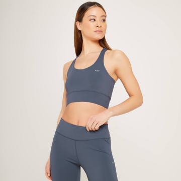 MP Women's Linear Mark Training Sports Bra — Graphit - XS