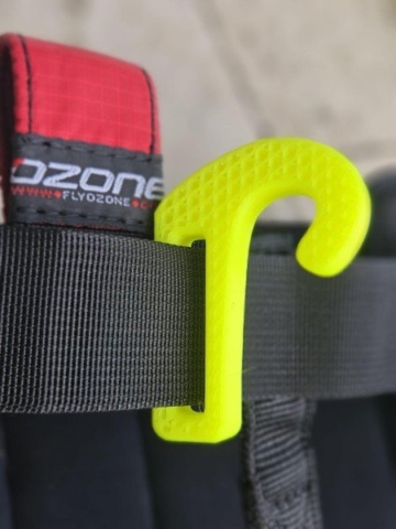 SKINFOX Wingfoil Haken - Wing foil hook - NeonGelb - Made in GERMANY