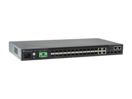 28-Port L3 Lite Managed Gigabit Fiber -- Switch, 4x 10 GE SFP+, 4x Gigabit SFP/RJ