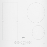 Induktionskochfeld BEKO 01302909 58 cm 7200 W