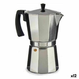 Italienische Kaffeemaschine Kinvara A111RA-1200 Silberfarben Aluminium 650 ml (12 Stück)