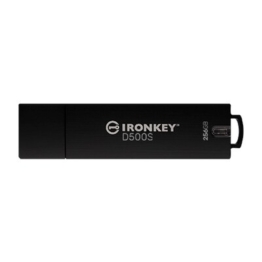 Kingston 256 GB IronKey D500S verschlüsselter USB-Stick USB-A 3.2 Gen1 Standard