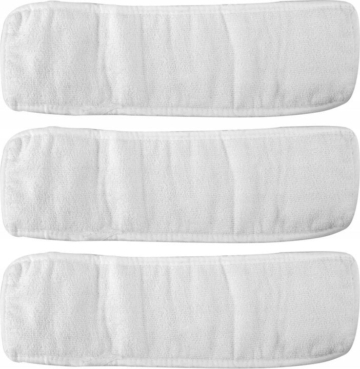 Lund Mikrofaser für Lund Dampfreiniger 67200 & 67201 - 3er-Satz. - 35x11 CM
