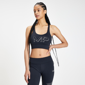 MP Damen Infinity Mark Training Sport-BH – Schwarz - XS