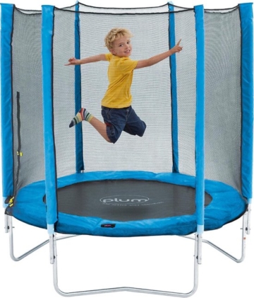Plum Junior Trampolin 140 cm inklusive Sicherheitsnetz - Trampolin