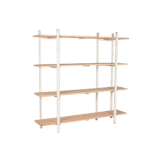 Regal Home ESPRIT Weiß Metall Tanne 188 x 42 x 180 cm