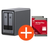 UGREEN NASync DXP2800 NAS System 2-Bay 16TB inkl. 2x WD WD80EFPX NAS HDD - 8 TB