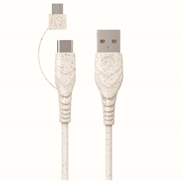 BIOnd USB-A auf USB-C und Micro-USB - Ladekabel