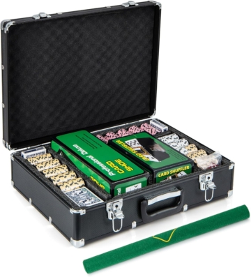 Coast Poker Set - 300 Chips - mit schwarzem Koffer