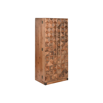 Flaschenregal Home ESPRIT Braun Tanne 64,5 x 45 x 146,5 cm