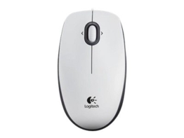Logitech USB Mouse B100 white