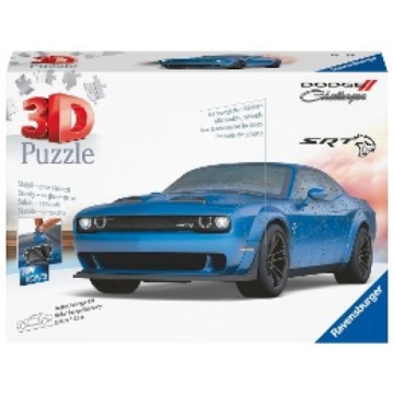 Ravensburger 3D Puzzle 11283 - Dodge Challenger SRT Hellcat Redeye Widebody - Das stärkste Muscle Car der Welt als 3D Puzzle Auto - für Dodge Fans ab 10 Jahren