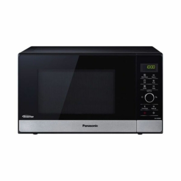 Mikrowelle mit Grill Panasonic NN-GD38HSSUG Schwarz 1000 W 23 L