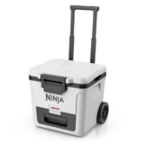 Ninja FrostVault 28L Kühlbox mit Rädern und Trockenzone wolkenweiß FB230EUWH