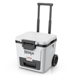 Ninja FrostVault 28L Kühlbox mit Rädern und Trockenzone wolkenweiß FB230EUWH
