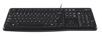 Logitech Keyboard K120 for Business Tastatur Büro USB QWERTY US International Schwarz