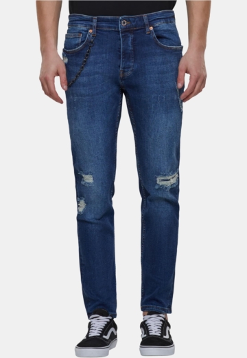 2Y Premium Tapered Fit Jeans