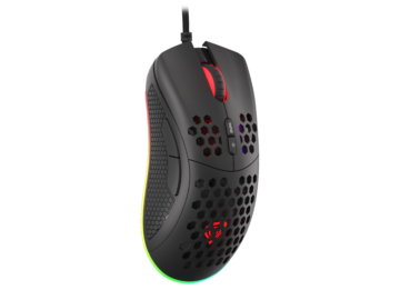 Genesis Gaming Maus KRYPTON 555 RGB kabelgeb. schwarz