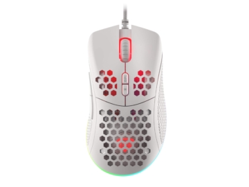 Genesis Gaming Maus KRYPTON 555 RGB kabelgeb. weiß