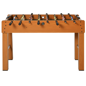 HOMCOM Professioneller Tischkicker für Erwachsene und Familie aus MDF, Billardtisch mit 2 Bällen, Punktezähler und 22 Spielern, 122x61x80,7cm   Aosom