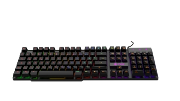 INCA Gaming Tastatur IKG-446  Regenbogen, RGB, dt. Layout retail
