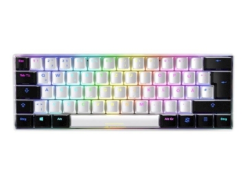 Sharkoon Gaming Tastatur Skiller SGK50S4 weiß-rot         DE