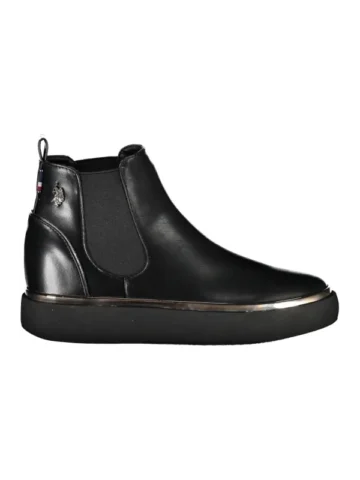 U.S. POLO BEST PRICE ANGIE002WAY1_NERO_BLK-PEL01, Größe 35