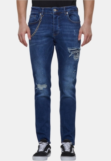 2Y Premium Tapered Fit Jeans