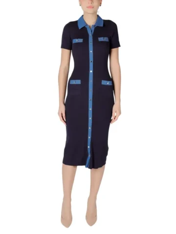 Morgan De Toi Sommerkleid Blau Eleganz, Größe XS