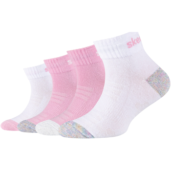 Skechers  Sportstrümpfe 4PPK Girls Mesh Ventilation Quarter Socks