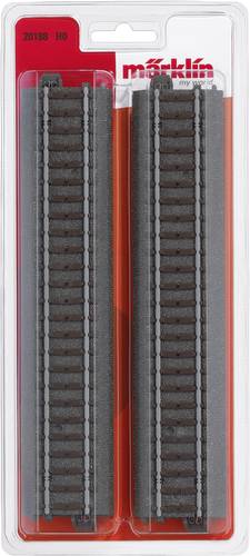 H0 Märklin C-Gleis (mit Bettung) 20188 Gerades Gleis 188.3mm 4St.