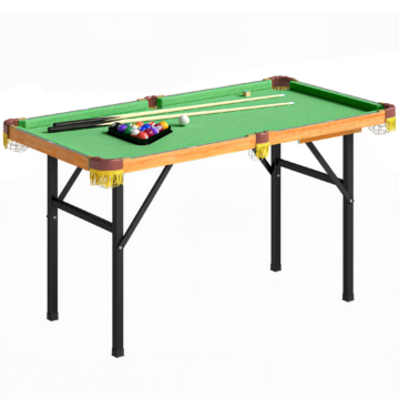 SPORTNOW Billardtisch Klappbar Mini Pool Billiard Tisch mit 2 Queues 16 Bällen Kreide Dreieck, Bürste Zubehör Tischbillard Pooltisch Tischspiel Billardtische für Kinder Erwachsene 120 x 63 x 73,5 cm Aosom