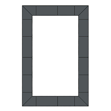 Eurotramp Fallschutzplatten-Set "Playground"