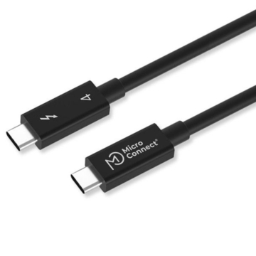 MicroConnect Thunderbolt 4 Kabel, 40 Gbit/s, 100W, 8K60Hz, 1,00 m