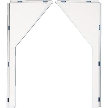 Automaten Hoffmann Kicker-Spielfeldecken "Kicker", Spielfeldhälfte (2 Ecken)