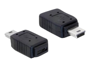 DELOCK USB Adapter mini B -> micro A+B St/Bu