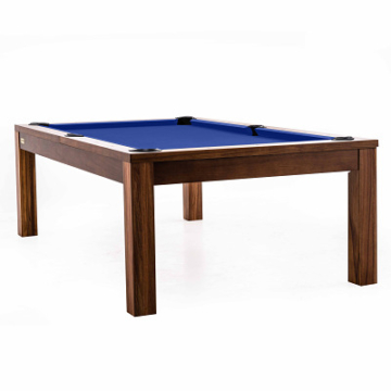 Stradivari Billardtisch "Ambiente II", EuroSpeed, Blau, 8 ft (Spielfeld 224x112 cm)