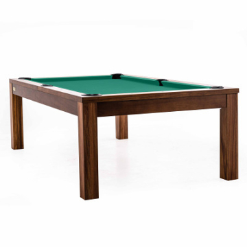 Stradivari Billardtisch "Ambiente II", EuroSpeed, Grün, 8 ft (Spielfeld 224x112 cm)